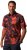 JP1880 Shirt Short Sleeve Linen Blend Red - Overhemden - Overhemden Grote Maten Heren