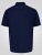D555 James Oxford Overhemd Met Korte Mouwen TALL Navy - TALL overhemden - 