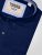 D555 James Oxford Overhemd Met Korte Mouwen TALL Navy - TALL overhemden - 
