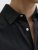Jack & Jones Breeze Linen Short Sleeve Shirt Black - Overhemden - Overhemden Grote Maten Heren
