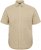 North Latitude 51106 Short Sleeve Shirt Sand - Shirts met korte mouwen - Grote Maten Overhemden Korte Mouw