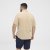 North Latitude 51106 Short Sleeve Shirt Sand - Shirts met korte mouwen - Grote Maten Overhemden Korte Mouw