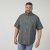 North Latitude 61306 Korte Mouw Overshirt Donkergroen - Overhemden - Overhemden Grote Maten Heren