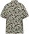 North Latitude 61357 Viscose Overhemd met All-Over Print Zwart - Overhemden - Overhemden Grote Maten Heren