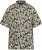 North Latitude 61357 Viscose Overhemd met All-Over Print Zwart - Overhemden - Overhemden Grote Maten Heren
