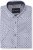 Kam Jeans 6345 Jewel Pattern Short Sleeve Shirt Blue - Overhemden - Overhemden Grote Maten Heren