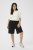 Kaffe Curve Nana Liah Shorts Zwart - Jeans & Broeken in Grote Maten – Plus Size - 
