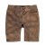 JP1880 Shorts Leather Traditional Cowhide Brown - Korte broeken - Grote Maten Korte Broeken Heren