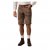 JP1880 Shorts Leather Traditional Cowhide Brown - Korte broeken - Grote Maten Korte Broeken Heren