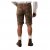 JP1880 Shorts Leather Traditional Cowhide Brown - Korte broeken - Grote Maten Korte Broeken Heren