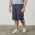 North Latitude Cool Effect Comfort Fit Shorts Blue - Korte broeken - Grote Maten Korte Broeken Heren
