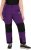 Ulla Popken HYPRAR Multifunctional Durable Inset Trekking Pants Plum - Jeans & Broeken in Grote Maten – Plus Size - 