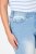 Ulla Popken Pre-Washed Elastic Waist Jeans Light Light Blue Denim - Jeans - Damesjeans in grote maten