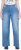 Ulla Popken Extra Wide Leg Stretch Fit Jeans Light Blue - Jeans & Broeken in Grote Maten – Plus Size - 