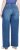 Ulla Popken Extra Wide Leg Stretch Fit Jeans Denim Blue - Jeans & Broeken in Grote Maten – Plus Size - 