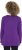 Ulla Popken Sequined Star Rolled Edge Sweater Dark Purple - Sweaters & hoodies - 