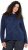 Ulla Popken Textured Glitter Embroidery Oversized Sweater Ink Blue - Sweaters & hoodies - 