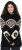 Ulla Popken Aztec Pattern Turtleneck Sweater Black - Sweaters & hoodies - 