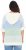 Ulla Popken Block Stripe Hooded Short Sleeve Sweater Mint Green - Sweaters & hoodies - 