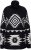Ulla Popken Aztec-Inspired Long Sleeve Turtleneck Sweater Navy - Sweaters & hoodies - 