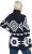 Ulla Popken Aztec-Inspired Long Sleeve Turtleneck Sweater Navy - Sweaters & hoodies - 