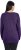 Ulla Popken Soft Fine Knit Pullover V-Neck Sweatshirt Deep Violet - Sweaters & hoodies - 