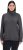 Ulla Popken Turtleneck Ribbed Trim Long Sleeve Sweater Charcoal Grey Melange - Sweaters & hoodies - 