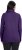 Ulla Popken Turtleneck Ribbed Trim Long Sleeve Sweater Deep Violet - Sweaters & hoodies - 