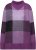 Ulla Popken Grand Check Long Sleeve Sweater Violet - Sweaters & hoodies - 