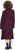 Ulla Popken Long Turtleneck Duster Sweater Plum - Sweaters & hoodies - 