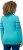 Ulla Popken Apres Ski Long Sleeve Troyer Collar Sweater Bright Turquoise - Sweaters & hoodies - 