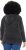 Ulla Popken Chenille Knit Hoodie Graphite Grey - Sweaters & hoodies - 