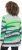 Ulla Popken Landscape Stripe Sweater Moss Green - Sweaters & hoodies - 