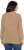 Ulla Popken Two-Tone Mixed Knit Troyer Collar Sweater Caramel - Sweaters & hoodies - 