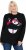 Ulla Popken Whimsical Holiday Sweater Black - Sweaters & hoodies - 