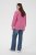 Kaffe Curve Sus Sweatshirt Pink Power - Sweatshirts - 