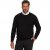 JP1880 Pullover Sweater Black TALL - HERENKLEDING MT-6XLT - Tall Kleding Heren