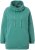 Ulla Popken Drawstring Collar Long Sleeve Sweatshirt Green - Sweaters & hoodies - 