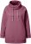 Ulla Popken Drawstring Collar Long Sleeve Sweatshirt Dark Rose - Sweaters & hoodies - 