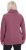 Ulla Popken Drawstring Collar Long Sleeve Sweatshirt Dark Rose - Sweaters & hoodies - 