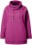 Ulla Popken Drawstring Collar Long Sleeve Sweatshirt Berry - Sweaters & hoodies - 