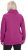 Ulla Popken Drawstring Collar Long Sleeve Sweatshirt Berry - Sweaters & hoodies - 