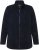 Ulla Popken Modular Fleece Zip Front Jacket Navy - Sweaters & hoodies - 