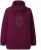 Ulla Popken Rhinestone Snowflake Turtleneck Sweatshirt Dark Ruby - Sweaters & hoodies - 