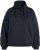 Ulla Popken Gathered Sleeve Oversized Fit Sweatshirt Navy - Sweaters & hoodies - 