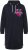 Ulla Popken Extra Long Abstract Graphic Hoodie Navy - Sweaters & hoodies - 