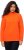 Ulla Popken Collared Long Sleeve Sweatshirt Tangerine - Sweaters & hoodies - 