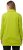 Ulla Popken GLOW Lettered Collared Sweatshirt Apple Green - Sweaters & hoodies - 