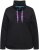 Ulla Popken Stand-Up Collar Long Sleeve Sweatshirt Black - Sweaters & hoodies - 