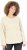 Ulla Popken Embroidered Freedom Rolled Edge Sweatshirt Sand - Sweaters & hoodies - 